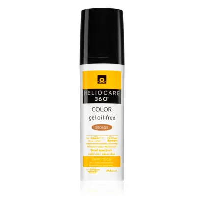 Heliocare 360° Color Gel Oil-Free színező védőgél SPF 50+ árnyalat Bronze 50 ml