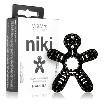 Mr & Mrs Fragrance Niki Black Tea illat autóba utántöltő 1 db