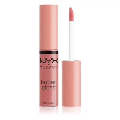 NYX Professional Makeup Butter Gloss ajakfény árnyalat 07 Tiramisu 8 ml