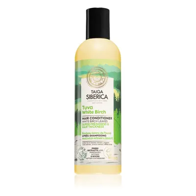 Natura Siberica Taiga Siberica Tuva White Birch kondicionáló a sűrű hajért 270 ml