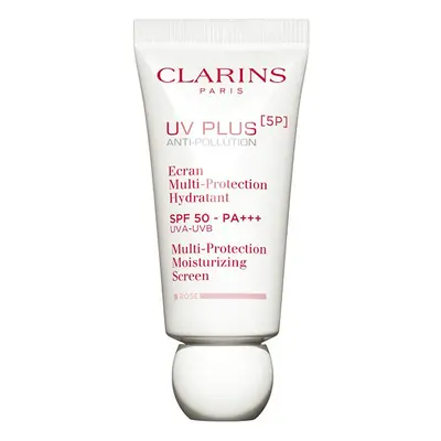 Clarins UV PLUS [5P] Anti-Pollution Rose hidratáló fluid SPF 50 30 ml