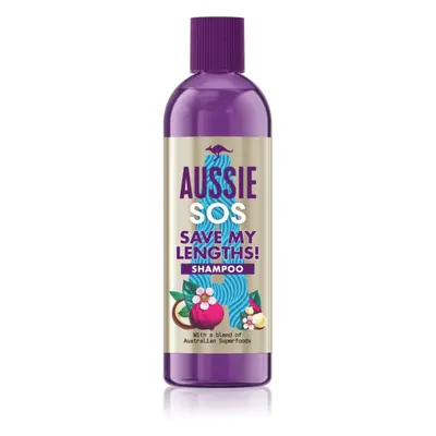 Aussie SOS Save My Lengths! regeneráló sampon a gyenge és sérült hajra hölgyeknek 290 ml