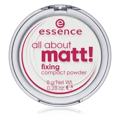 essence All About Matt! Átlátszó kompakt powder 8 g