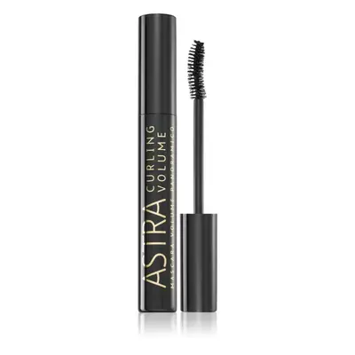 Astra Make-up Curling Volume dúsító és göndörítő szempillaspirál árnyalat Black 10 ml