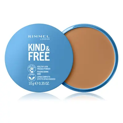 Rimmel Kind & Free mattító púder árnyalat 40 Tan 10 g