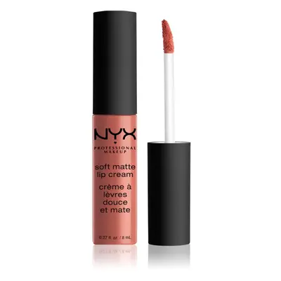 NYX Professional Makeup Soft Matte Lip Cream matt folyékony állagú ajakrúzs árnyalat 19 Cannes 8