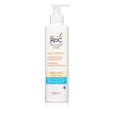 RoC Soleil Protect Refreshing Skin Restoring Milk nyugtató napozás utáni krém 200 ml