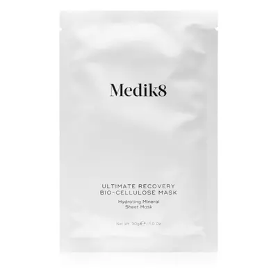 Medik8 Ultimate Recovery Bio-Cellulose Mask arcmaszk hidratáló és nyugtató hatással 6 db