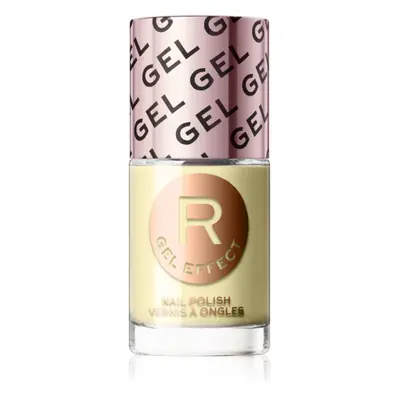 Makeup Revolution Ultimate Shine géles körömlakk árnyalat I'm Soft Delicate Yellow 10 ml