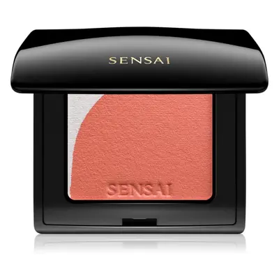 Sensai Blooming Blush élénkítő arcpirosító ecsettel árnyalat 04 Blooming Orange 4 g