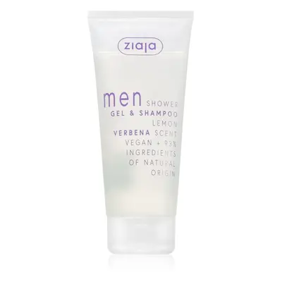 Ziaja Men tusfürdő gél és sampon 2 in 1 Verbena 200 ml