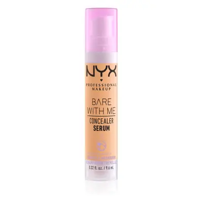 NYX Professional Makeup Bare With Me Concealer Serum hidratáló korrektor 2 az 1-ben árnyalat 06 