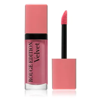 Bourjois Rouge Edition Velvet folyékony rúzs matt hatással árnyalat 10 Don´t Pink Of It! 7.7 ml