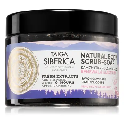 Natura Siberica Taiga Siberica Kamchatka Volcanic Mud bőrfeszesítő testradír 300 ml