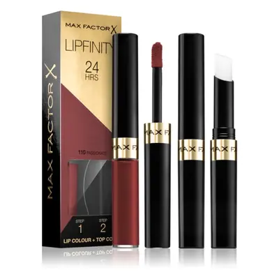 Max Factor Lipfinity Lip Colour hosszan tartó rúzs balzsammal árnyalat 110 Passionate 4,2 g