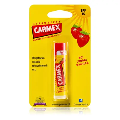 Carmex Strawberry hidratáló ajakbalzsam stick SPF 15 4.25 g