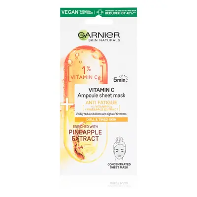 Garnier Skin Naturals Vitamin C arcmaszk energizáló hatással 15 g