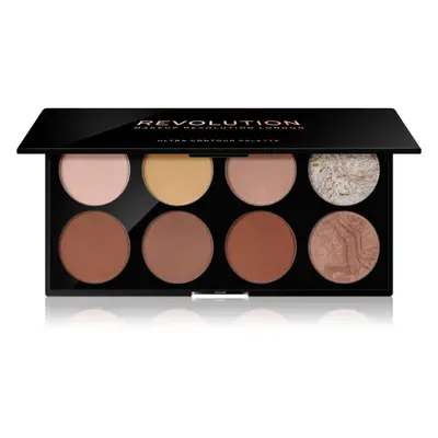 Makeup Revolution Ultra Contour arckontúr paletta 1,25 g