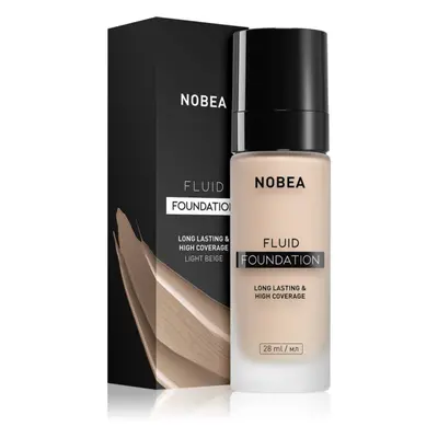 NOBEA Day-to-Day Fluid Foundation tartós alapozó árnyalat Soft beige 07 28 ml