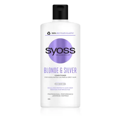 Syoss Blonde & Silver kondicionáló szőke és ősz hajra 440 ml