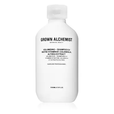 Grown Alchemist Volumising Shampoo 0.4 tömegnövelő sampon a selymes hajért 200 ml