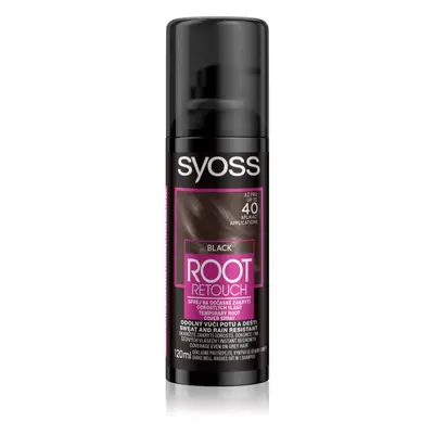 Syoss Root Retoucher tonizáló festék a lenőtt hajra spray -ben árnyalat Black 120 ml