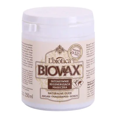 L’biotica Biovax Natural Oil revitalizáló maszk a haj tökéletes kinézetéért 250 ml