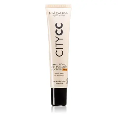 MÁDARA City CC CC krém az egyenletes bőrszínért SPF 15 árnyalat Medium 40 ml