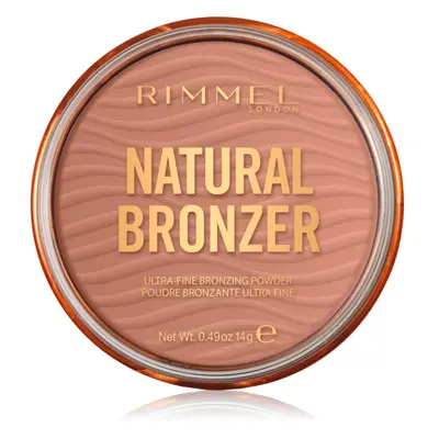 Rimmel Natural Bronzer bronzosító púder árnyalat 001 Sunlight 14 g