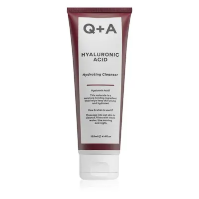 Q+A Hyaluronic Acid hidratáló tisztító gél hialuronsavval 125 ml