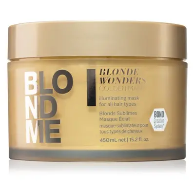 Schwarzkopf Professional Blondme Blonde Wonders tápláló maszk a puha és fénylő hajért 450 ml