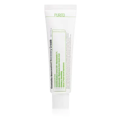 Purito Wonder Releaf Centella Cream Unscented regeneráló krém az arcbőr megnyugtatására 50 ml