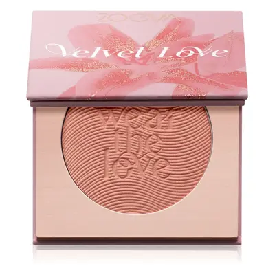 ZOEVA Velvet Love Blush Powder arcpirosító árnyalat Pleasure 5,2 g