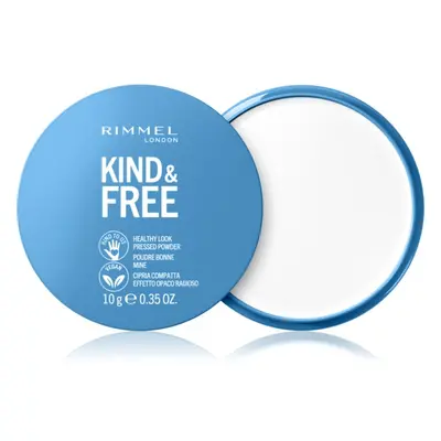 Rimmel Kind & Free mattító púder árnyalat 01 Translucent 10 g