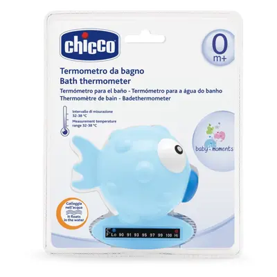 Chicco Baby Moments lázmérő fürdőbe Blue 1 db