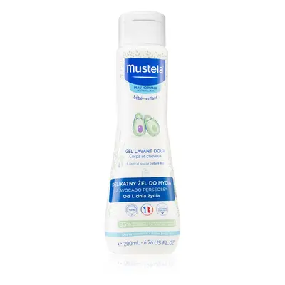 Mustela Bébé Bain tisztító test és haj gél gyermekeknek 200 ml