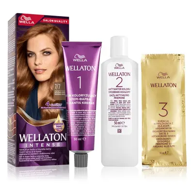 Wella Wellaton Intense tartós hajfesték Argán olajjal árnyalat 7/7 Deep Brown