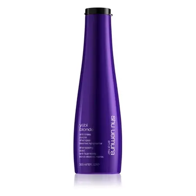 Shu Uemura Yūbi Blonde lila sampon semlegesíti a sárgás tónusokat 300 ml