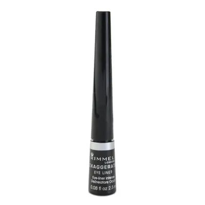 Rimmel Exaggerate Eyeliner szemhéjtus árnyalat 100% Black 2,5 ml