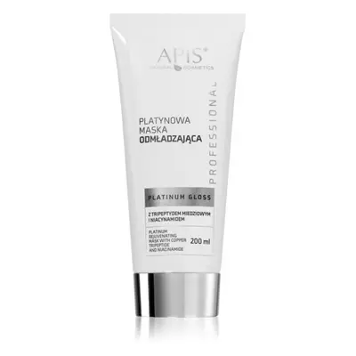 Apis Natural Cosmetics Platinum Gloss ránctalanító és feszesítő arcpakolás 200 ml