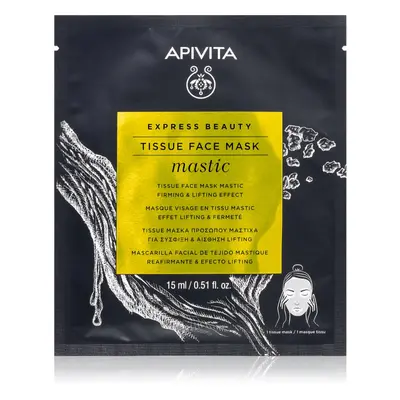 Apivita Express Beauty Lifting Tissue Face Mask Mastic lifting hatású maszk 15 ml