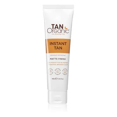 TanOrganic Instant Tan önbarnító testápoló krém matt hatással 100 ml