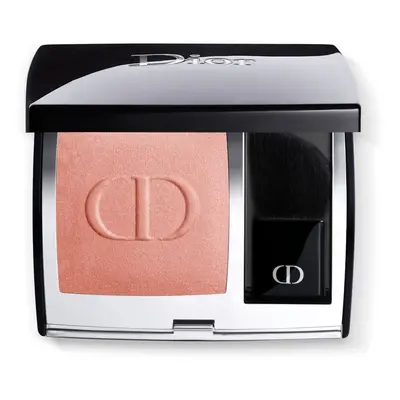 DIOR Rouge Blush arcpirosító kompakt ecsettel és tükörrel árnyalat 449 Dansante (Satin) 6,4 g