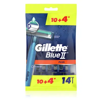 Gillette Blue II Plus eldobható borotvák uraknak 14 db