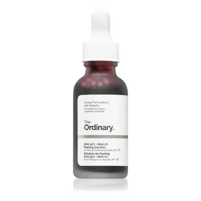 The Ordinary AHA 30% + BHA 2% Peeling Solution oldat peeling hatással 30 ml