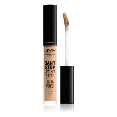 NYX Professional Makeup Can't Stop Won't Stop folyékony korrektor árnyalat 07 Natural 3.5 ml