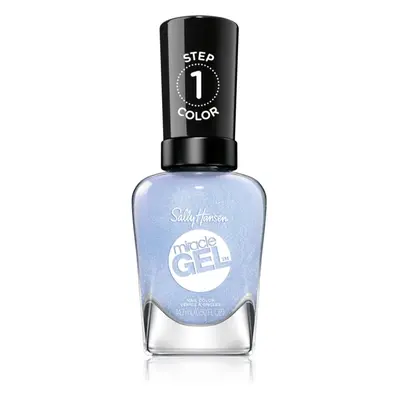 Sally Hansen Miracle Gel™ géles körömlakk UV/LED lámpa használata nélkül árnyalat 627 Blue Skies