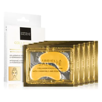 Gabriella Salvete Eye Mask Collagen Gold szemmaszk a duzzanat és sötét karikák ellen kollagénnel