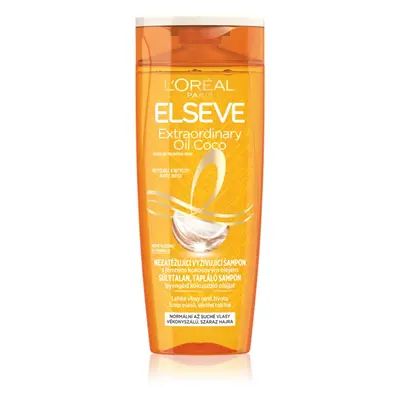 L’Oréal Paris Elseve Extraordinary Oil Coconut tápláló sampon normál és száraz hajra 250 ml