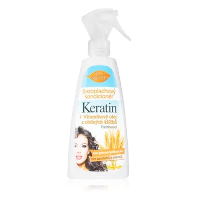 Bione Cosmetics Keratin + Grain öblítést nem igénylő spray kondicionáló 260 ml